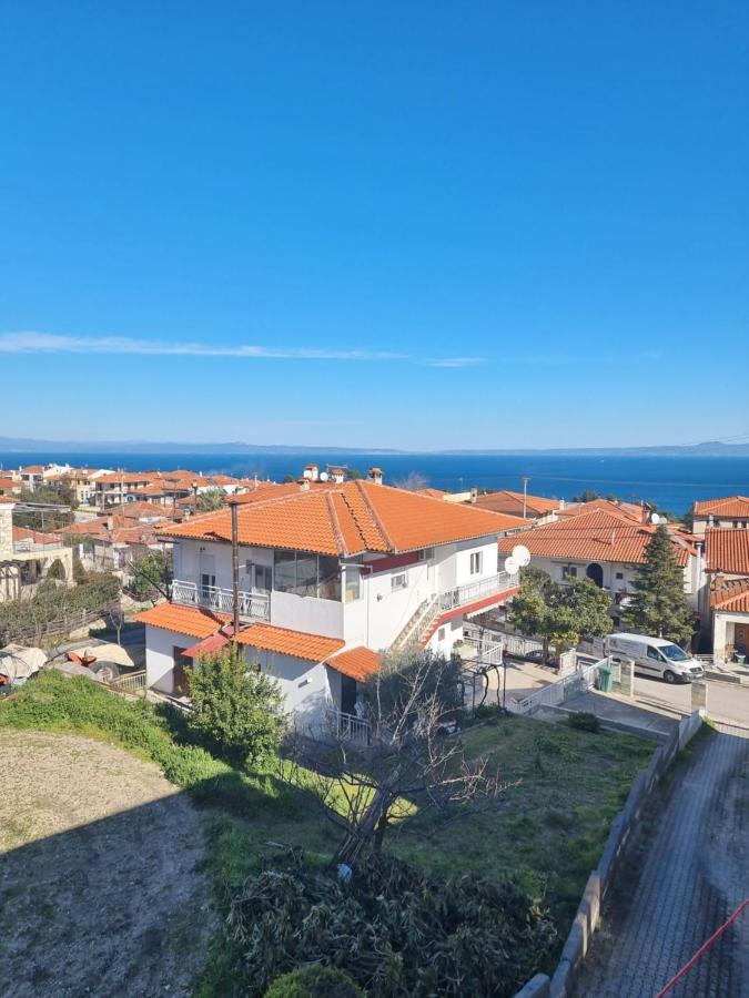 Nice Apartment With Amazing Views Kryopigi Exteriör bild